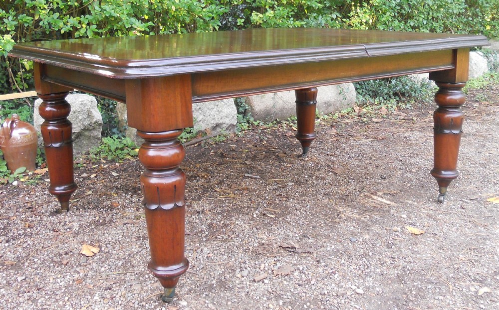 Victorian Mahogany Extending Dining Table to Seat 12 View XII
