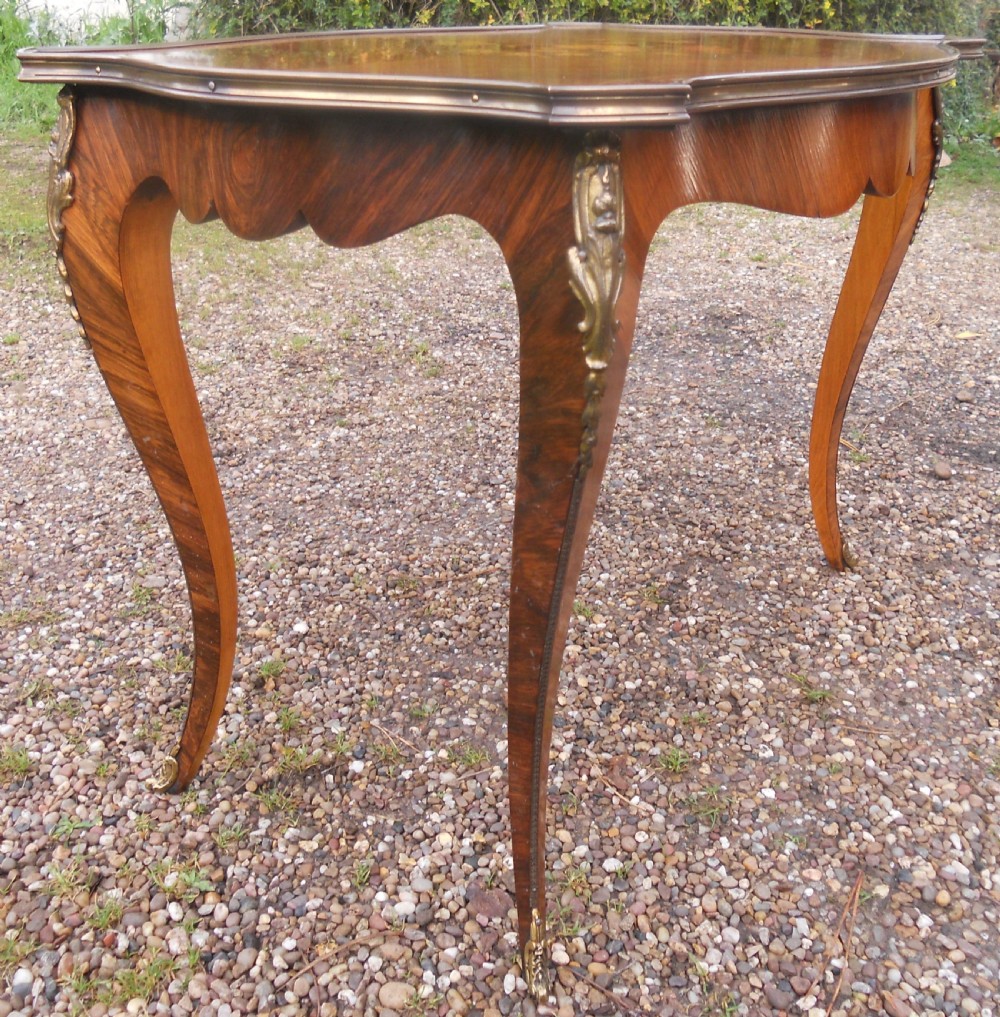 Inlaid Walnut Coffee Table  View II