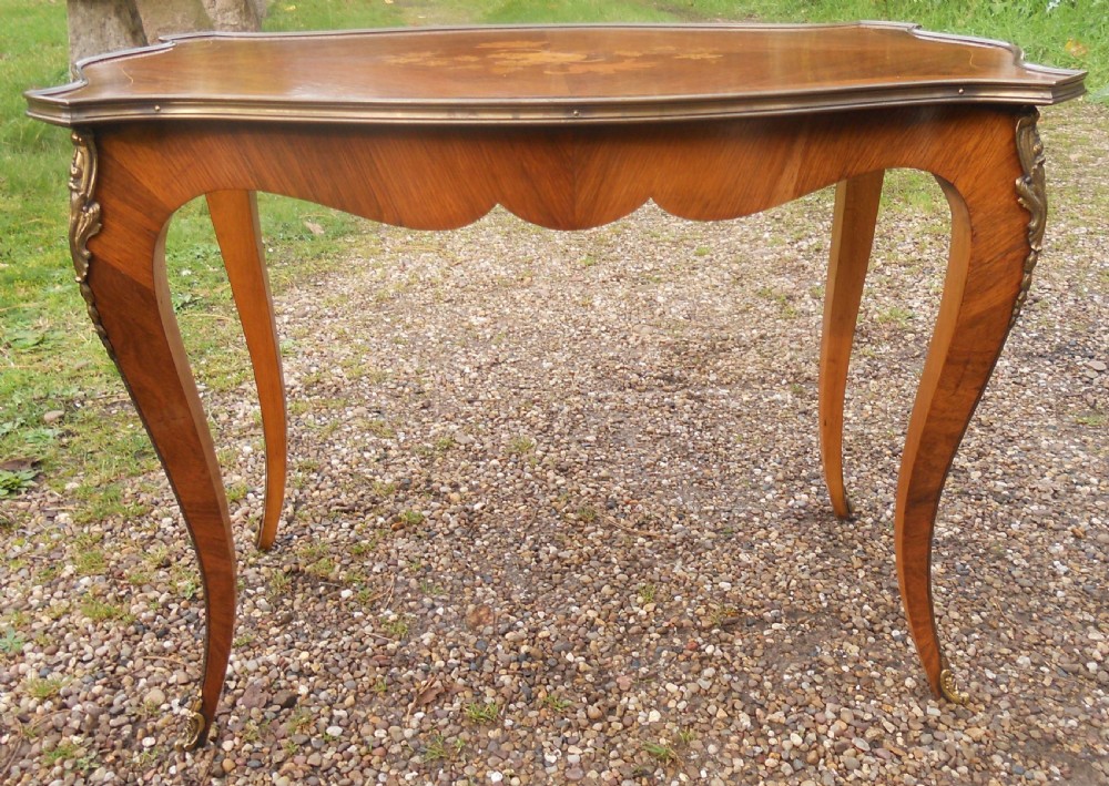 Inlaid Walnut Coffee Table  View VII