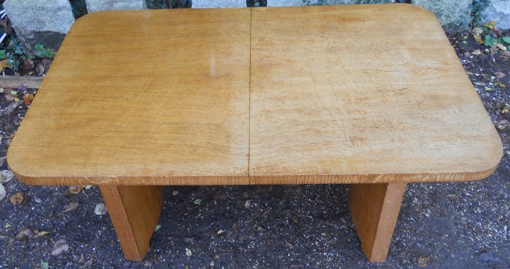 Deco Walnut Extending Dining Table to Seat Eight  View III