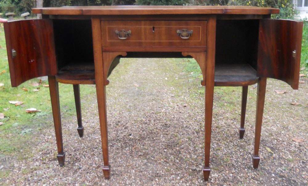 Georgian Small Mahogany Sideboard  View VIII