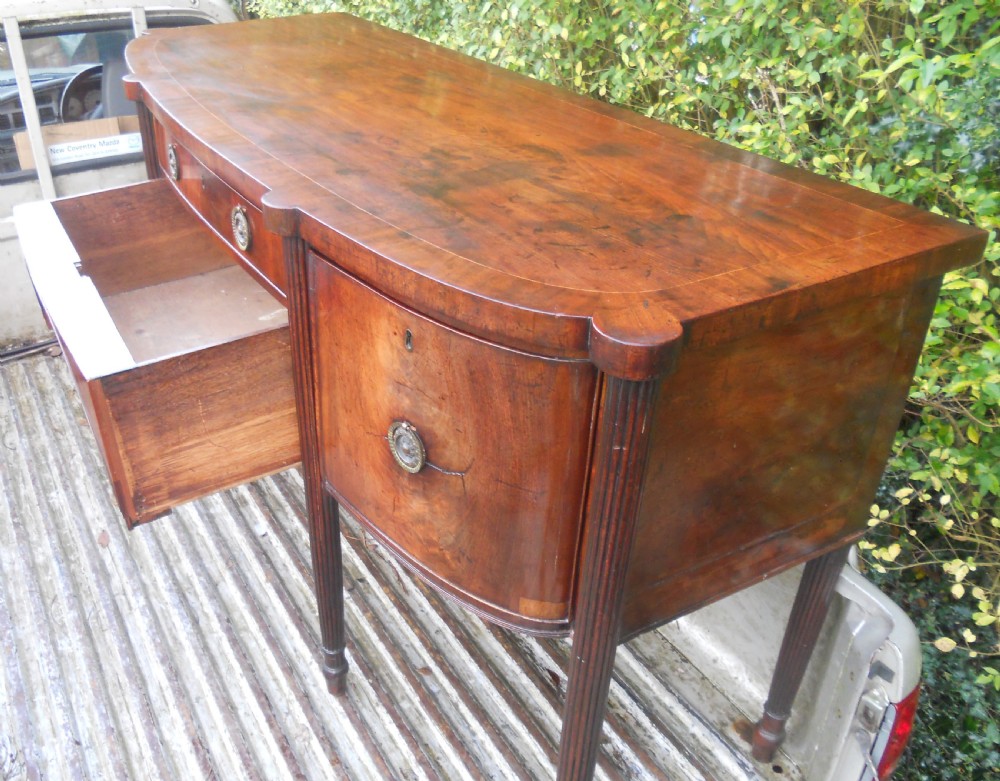 Georgian Large Mahogany Sideboard  View III