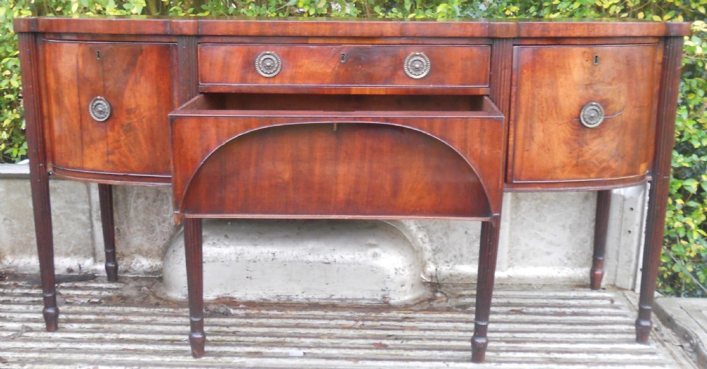 Georgian Large Mahogany Sideboard  View IV