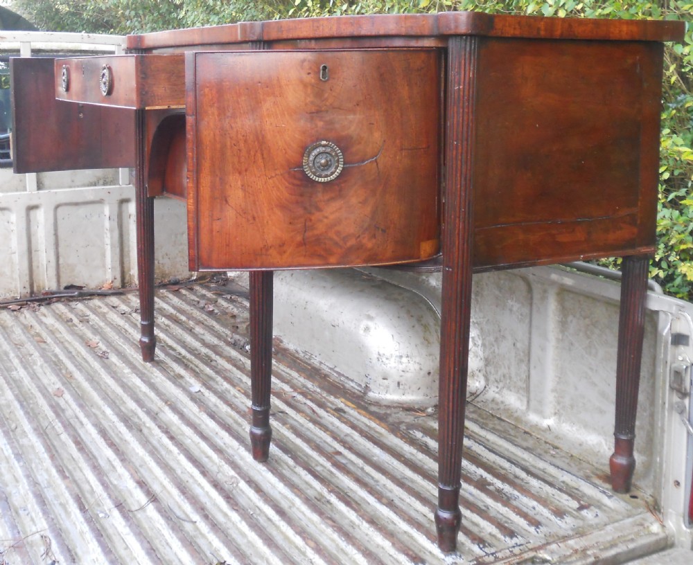 Georgian Large Mahogany Sideboard  View VI