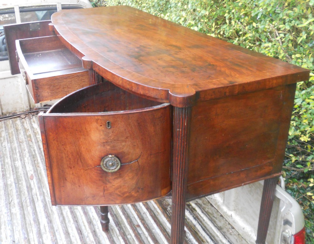 Georgian Large Mahogany Sideboard  View VII