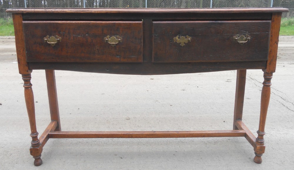 Georgian Oak Dresser Base View II