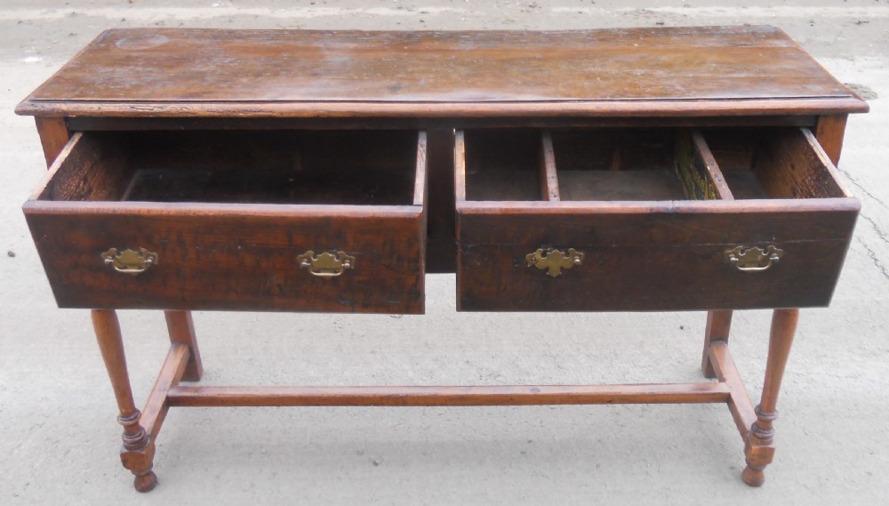 Georgian Oak Dresser Base View IV
