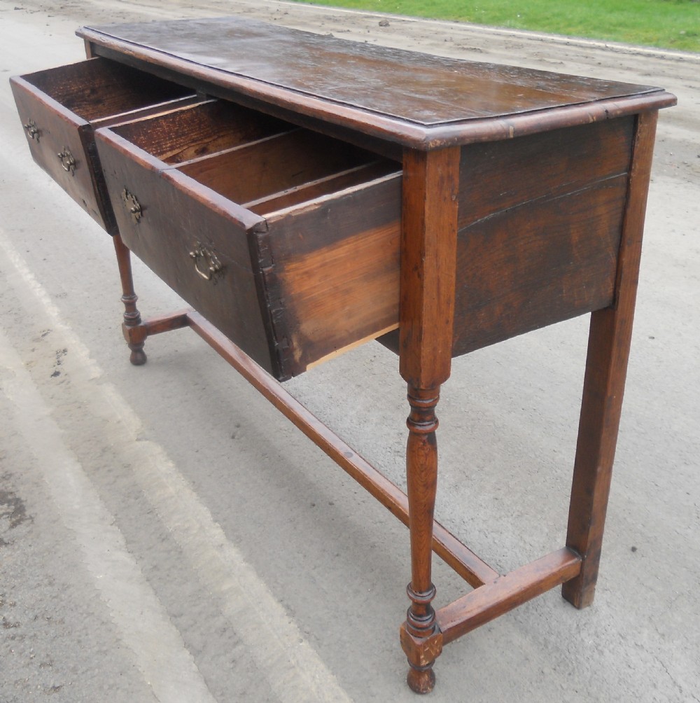 Georgian Oak Dresser Base View VI