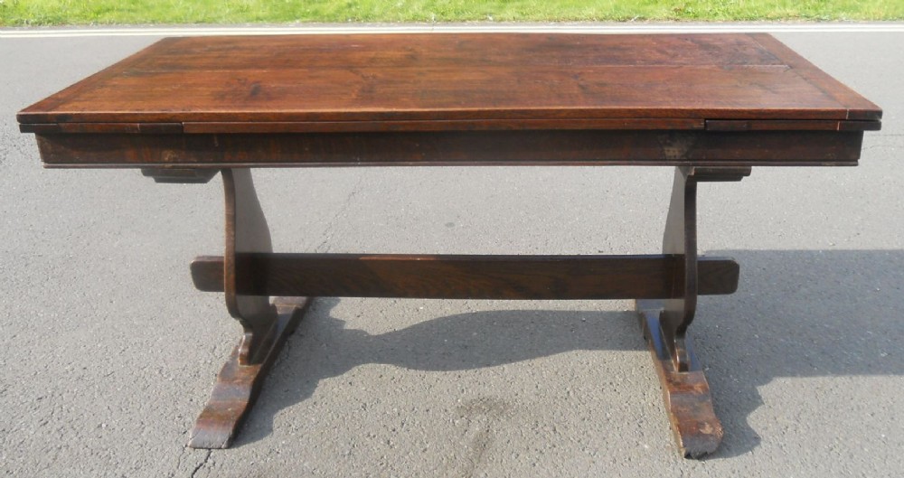 Oak Extending Refectory Dining Table 