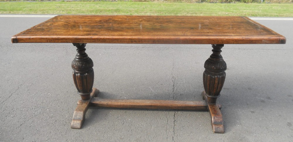 Oak Refectory Dining Table 