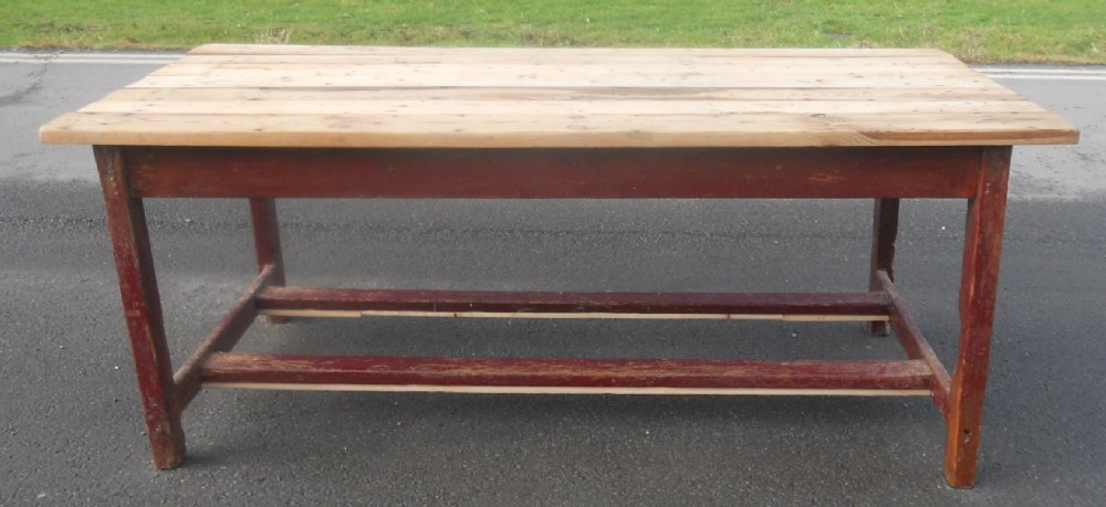 Georgian Pine Kitchen Table 