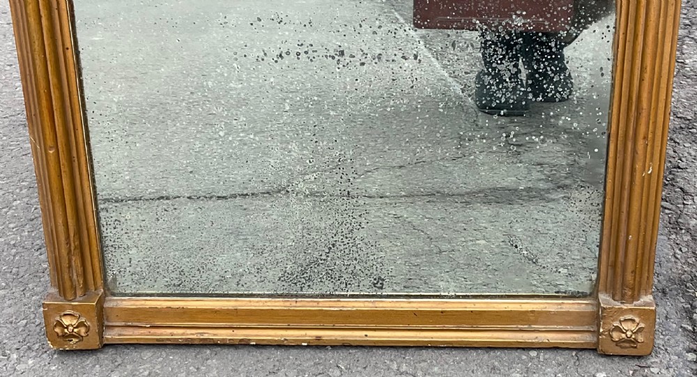 Regency Gilt Hanging Wall Mirror  View V