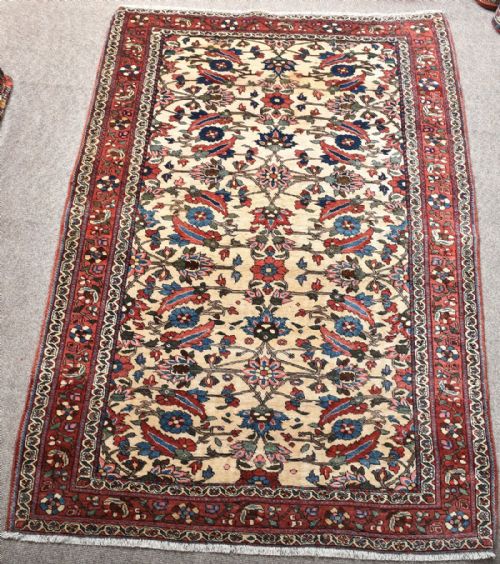old baktiari rug - CATEGORY: ANTIQUE RUGS - DATED 1930