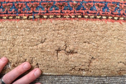 ANTIQUE HAMADAN RUG - ADDITIONAL PHOTO 4