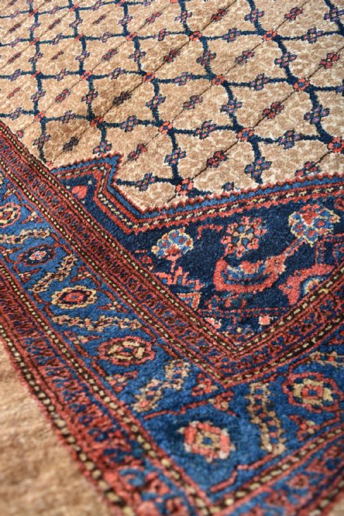 ANTIQUE HAMADAN RUG - ADDITIONAL PHOTO 5