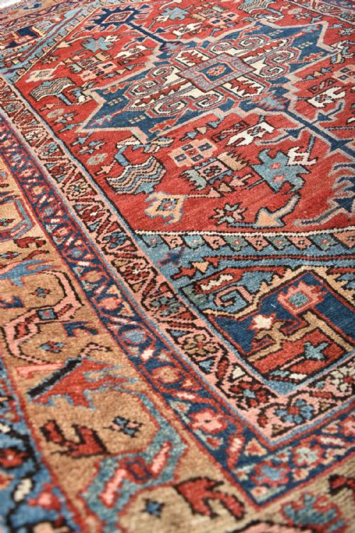 ANTIQUE HERIZ RUG - ADDITIONAL PHOTO 4