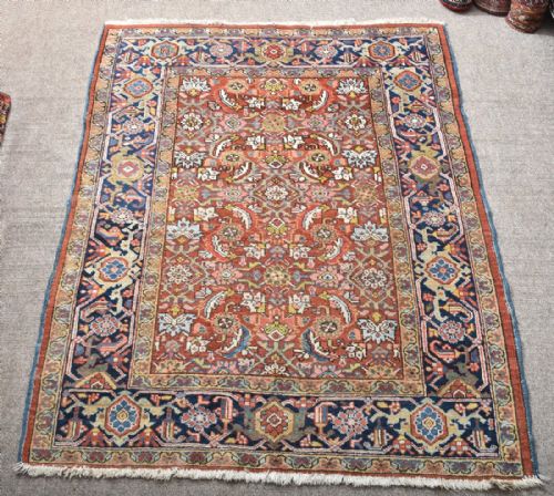 old heriz rug - CATEGORY: ANTIQUE RUGS - DATED 1910