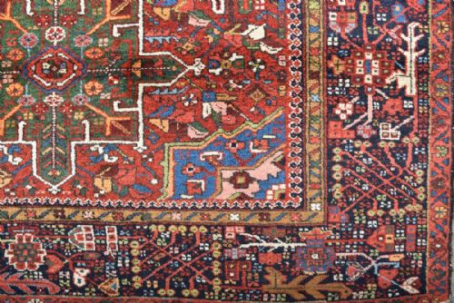 OLD PERSIAN KARAJA RUG - ADDITIONAL PHOTO 3