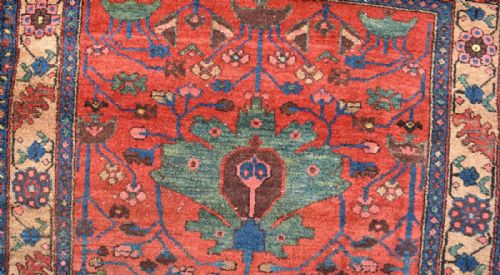 ANTIQUE PERSIAN KURDISH RUG - ADDITIONAL PHOTO 3
