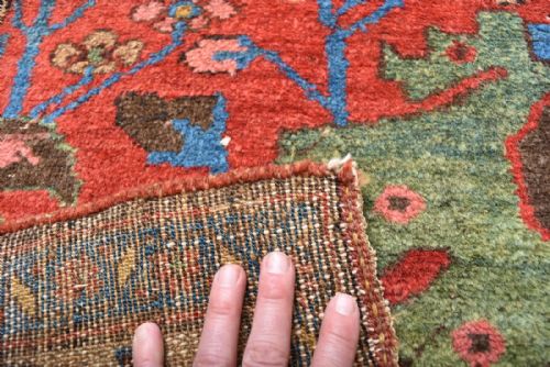 ANTIQUE PERSIAN KURDISH RUG - ADDITIONAL PHOTO 4