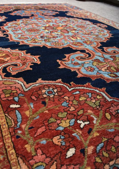 ANTIQUE PERSIAN MISSION MALYOR RUG - ADDITIONAL PHOTO 3