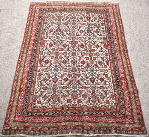 antique persian qasgai rug - CATEGORY: ANTIQUE RUGS - DATED 1900