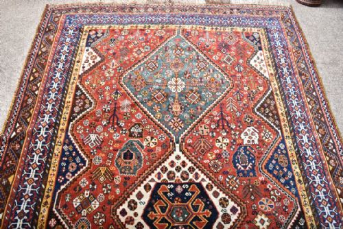 OLD QASGAI CARPET - ADDITIONAL PHOTO 2