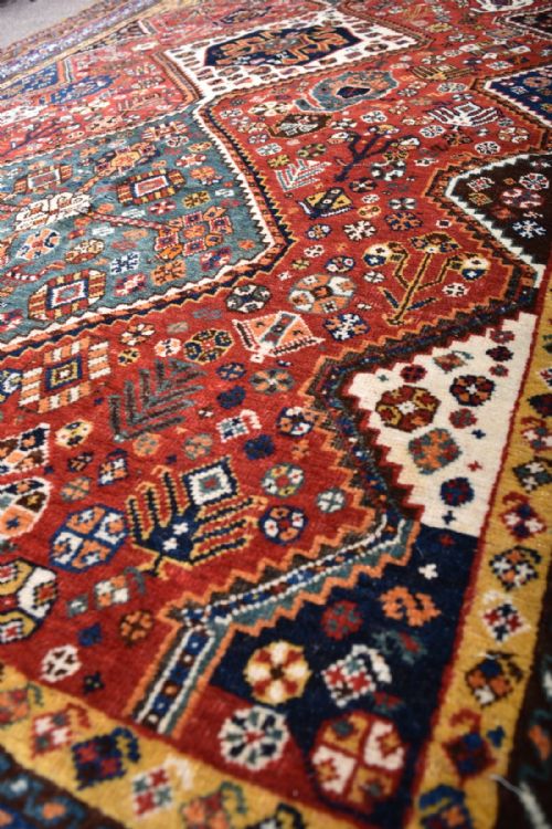 OLD QASGAI CARPET - ADDITIONAL PHOTO 3
