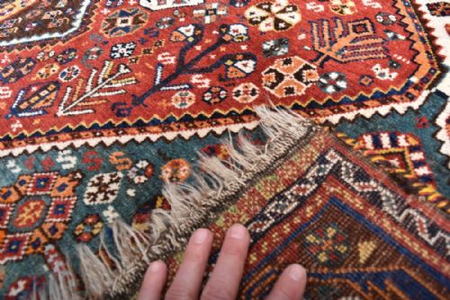 OLD QASGAI CARPET - ADDITIONAL PHOTO 4