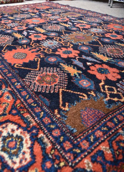 OLD PERSIAN SENNEH RUG - ADDITIONAL PHOTO 4