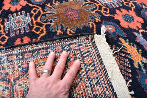 OLD PERSIAN SENNEH RUG - ADDITIONAL PHOTO 5