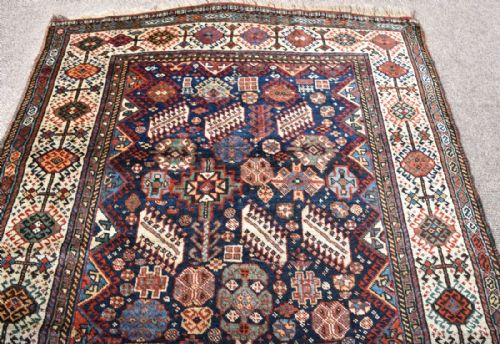 ANTIQUE PERSIAN SHEKARLU QASGAI TRIBAL RUG - ADDITIONAL PHOTO 2