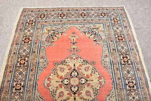 ANTIQUE PERSIAN HAJI JALLILI TABRIZ RUG - ADDITIONAL PHOTO 1