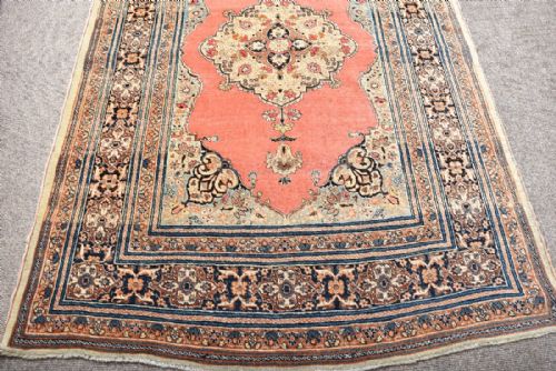 ANTIQUE PERSIAN HAJI JALLILI TABRIZ RUG - ADDITIONAL PHOTO 2