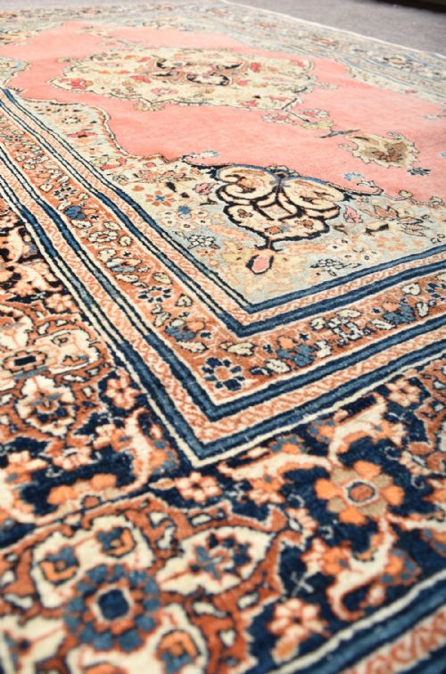 ANTIQUE PERSIAN HAJI JALLILI TABRIZ RUG - ADDITIONAL PHOTO 3