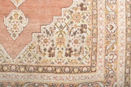 ANTIQUE PERSIAN TABRIZ RUG WITH SOFT COLOURS - ADDITIONAL PHOTO 5