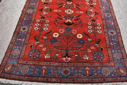 OLD PERSIAN TAFRESH RUG - ADDITIONAL PHOTO 1