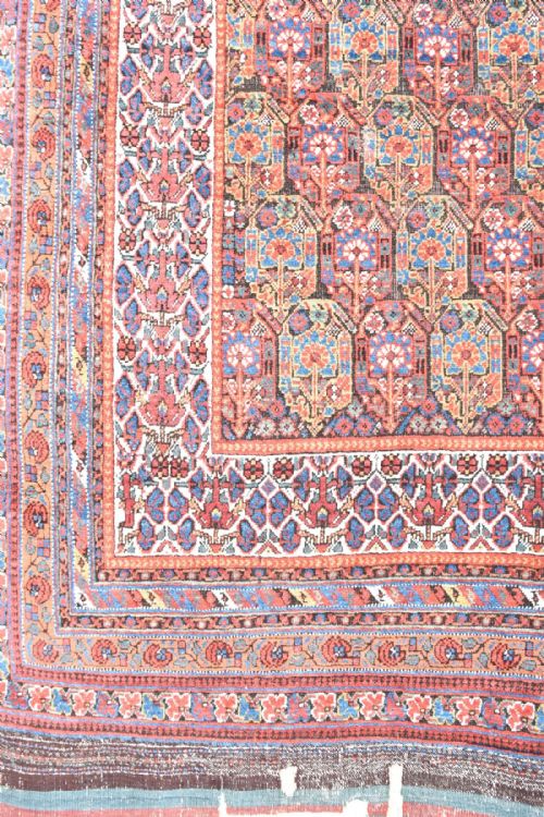 ANTIQUE PERSIAN AFSHAR RUG - ADDITIONAL PHOTO 1