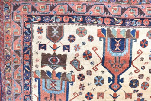 OLD PERSIAN AFSHAR TRIBAL RUG - ADDITIONAL PHOTO 6