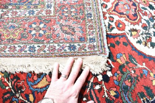 OLD PERSIAN BAKTIARI RUG - ADDITIONAL PHOTO 1