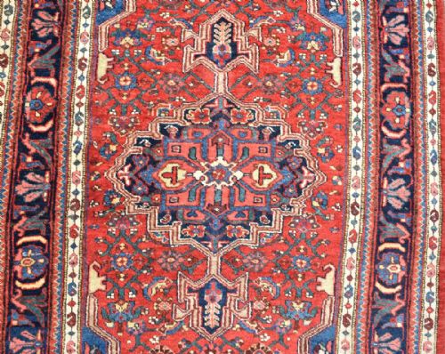 ANTIQUE PERSIAN BIJAR RUG - ADDITIONAL PHOTO 3
