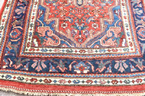 ANTIQUE PERSIAN BIJAR RUG - ADDITIONAL PHOTO 5