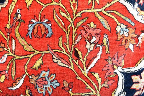 ANTIQUE PERSIAN BIJAR RUG - ADDITIONAL PHOTO 4