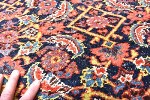 ANTIQUE BIJAR RUG - ADDITIONAL PHOTO 1