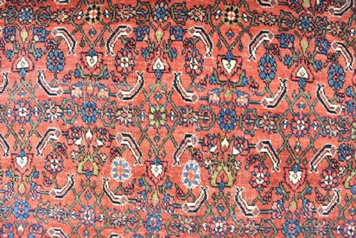 ANTIQUE PERSIAN BIJAR RUG - ADDITIONAL PHOTO 4
