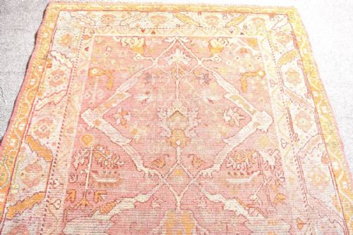 ANTIQUE TURKISH USHAK BORLU RUG - ADDITIONAL PHOTO 2