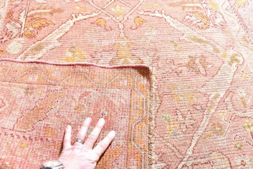 ANTIQUE TURKISH USHAK BORLU RUG - ADDITIONAL PHOTO 3