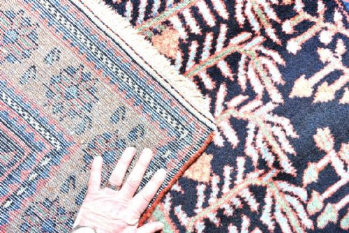 OLD PERSIAN HAMADAN TREE DESIGN VILLAGE RUG - ADDITIONAL PHOTO 1