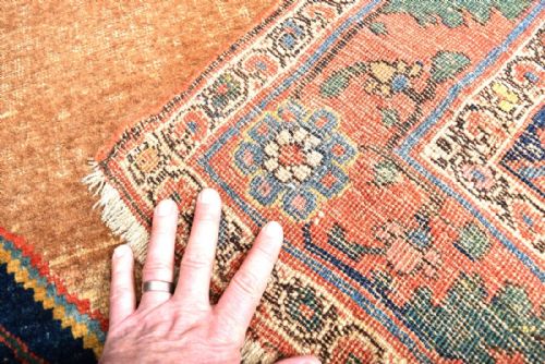ANTIQUE PERSIAN KURDISH RUG - ADDITIONAL PHOTO 4