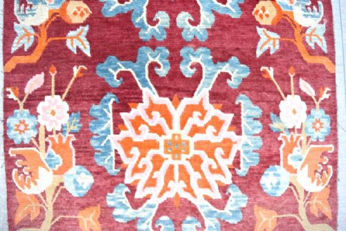 OLD TIBETAN RUG PAIR - ADDITIONAL PHOTO 2